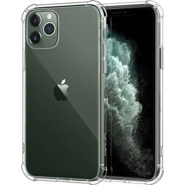 iPhone 11 Pro Uyumlu Mika Şeffaf Kılıf Arka Kapak